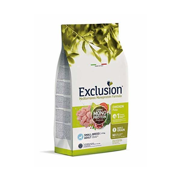 Exclusion - Mediterraneo Monoprotein Adult Small Breed con Pollo 7 kg Exclusion - Mediterraneo Monoprotein Adult Small Breed con Pollo 7 kg